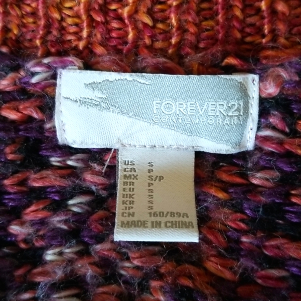 Retro Multicolor Cardigan - Picture 5 of 5